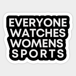 Women's Sports Sticker